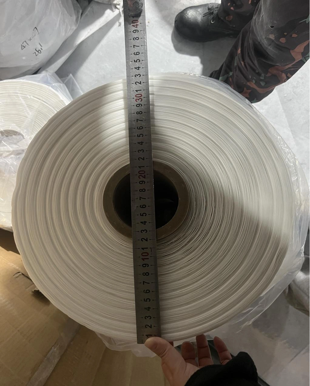 Strict quality control for spool type of cable tapes
